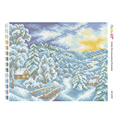  Пейзаж зима ([БС 4192])